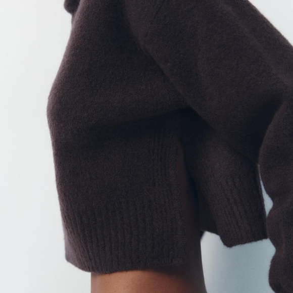 ZARA Soft Knit Short Sweater - Picture 3 of 8